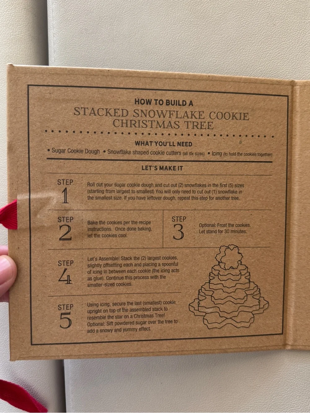 Santa Barbara Design Studio 6pc Snowflake Cookie Cutters Gift Set - New In Box